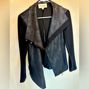 Vince Camuto Black Sheen Jacket